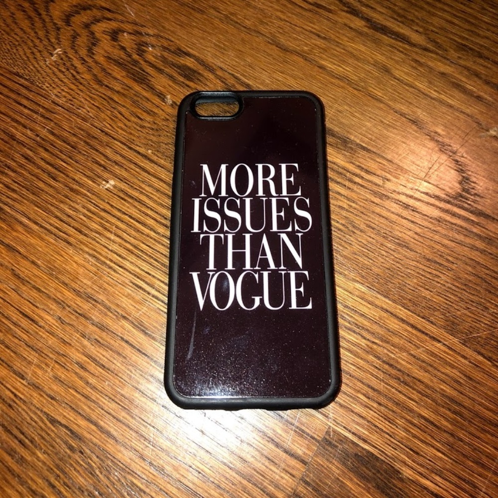 iPhone 6/6s Case "More Issues Than Vogue"